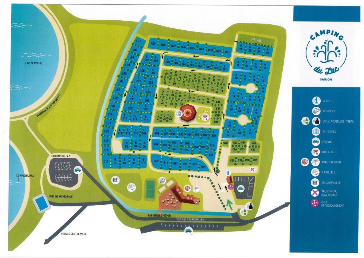 Camping Du Lac De Saujon Ngoại thất bức ảnh